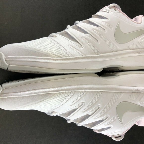 Nike Air Zoom Prestige Tennis Shoes Womens Sz 11 White Pink - Picture 4 of 8